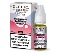ELFLIQ - Strawberry Raspberry Cherry Ice - Nikotinsalz Liquid 20 mg/ml