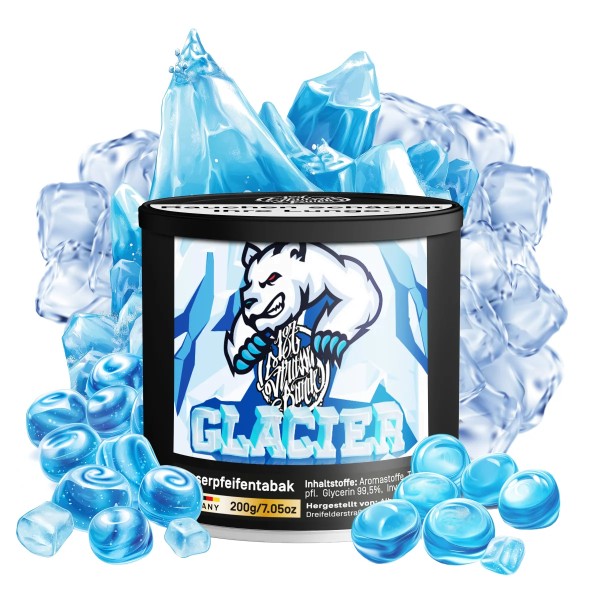 187 Straßenbande Glacier Shisha Tabak 200g