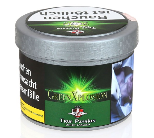 True Passion Green Xplosion Shisha Tabak 200g