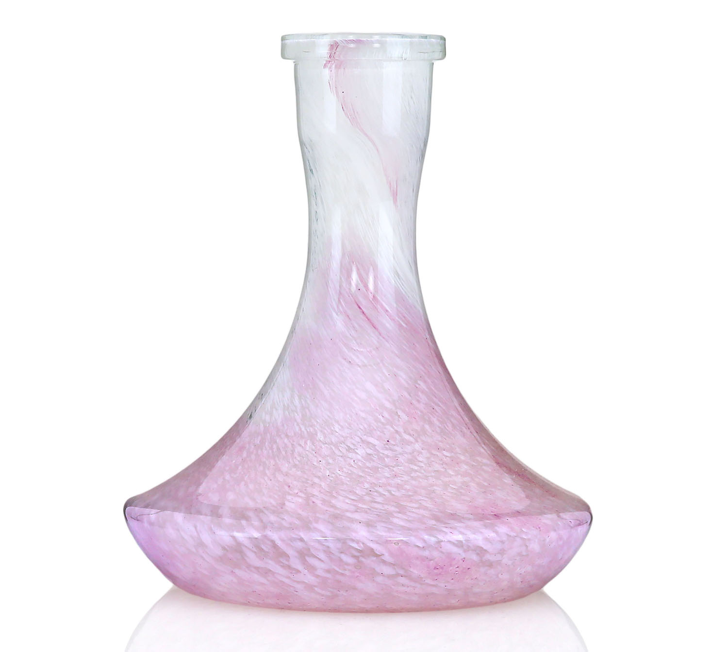 【ロシア製】HW Steck-Bowl Pink&White【シーシャグラス】