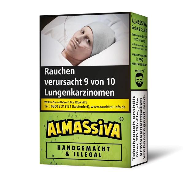 Al Massiva Handgemacht & Illegal Shisha Tabak 25g