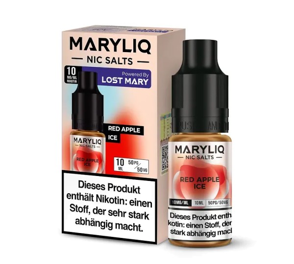 MARYLIQ - Red Apple Ice - Nikotinsalz Liquid 10mg