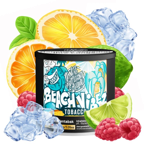 187 Straßenbande Beach Vibes Shisha Tabak 200g