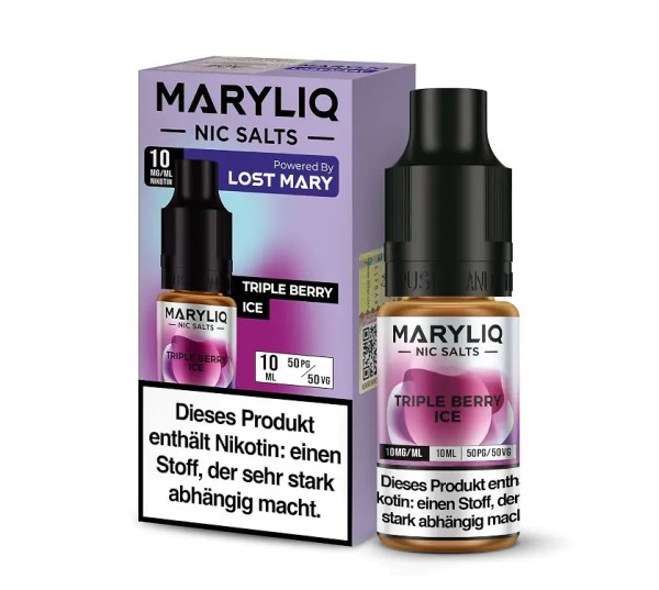 MARYLIQ - Triple Berry Ice - Nikotinsalz Liquid 10mg