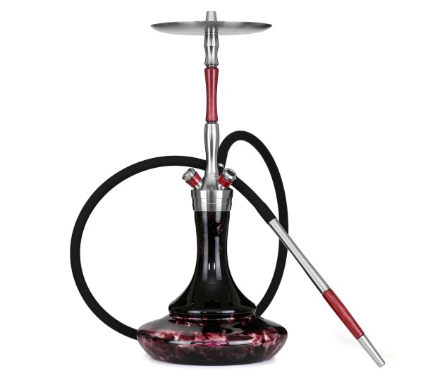 Union Hookah Fibonacci Exotic Wood Amaranth