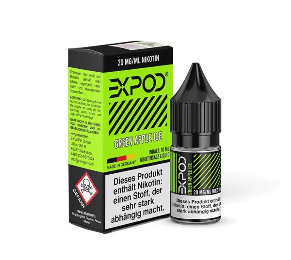 ExPod Liquid Green Apple Ice 10ml 20mg/ml