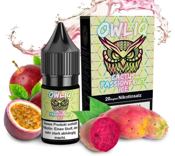 OWLIQ - Cactus Passionfruit Ice - Nikotinsalz Liquid - 20mg