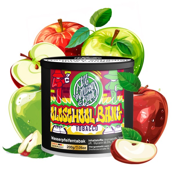 187 Straßenbande Old School Bang Shisha Tabak 200g