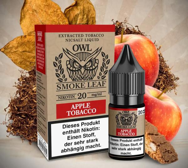 Owl Smoke Leaf - Apple Tobacco - Nikotinsalz Liquid - 10mg