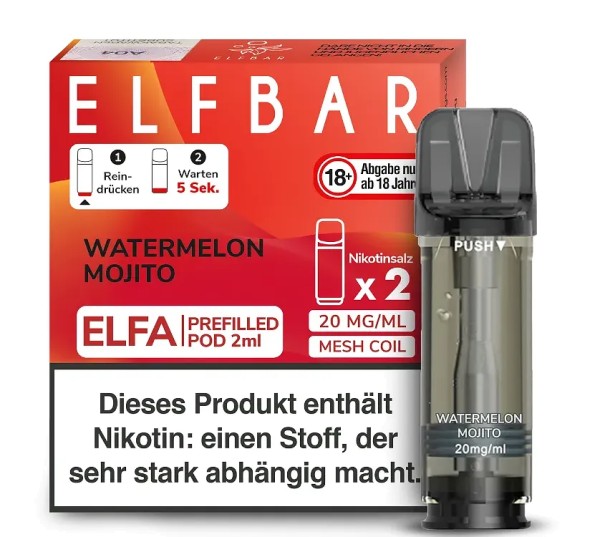 ELFA CP Prefilled Pod Watermelon Mojito