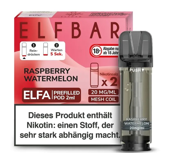 ELFA CP Prefilled Pod Raspberry Watermelon