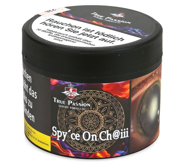 True Passion Spy'ce On Ch@iii Shisha Tabak 200g