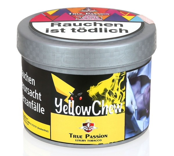 True Passion Yellow Chew Shisha Tabak 200g