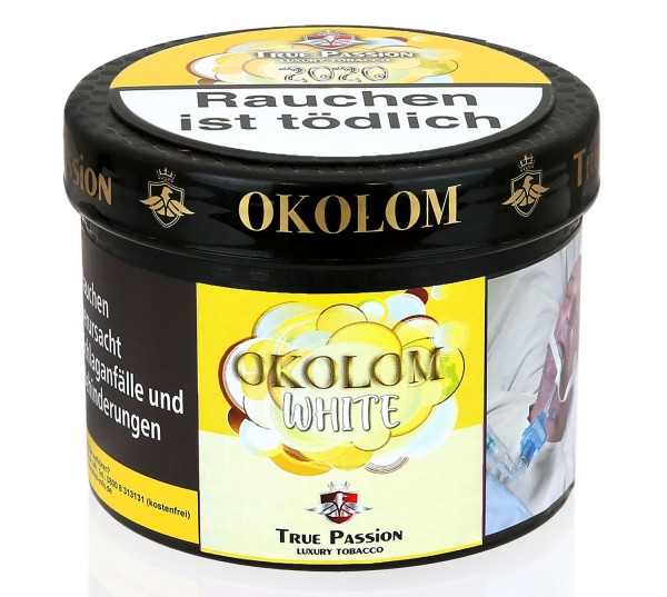 True Passion Okolom White Shisha Tabak 200g