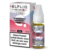 ELFLIQ - Strawberry Raspberry Cherry Ice - Nikotinsalz Liquid 10 mg/ml